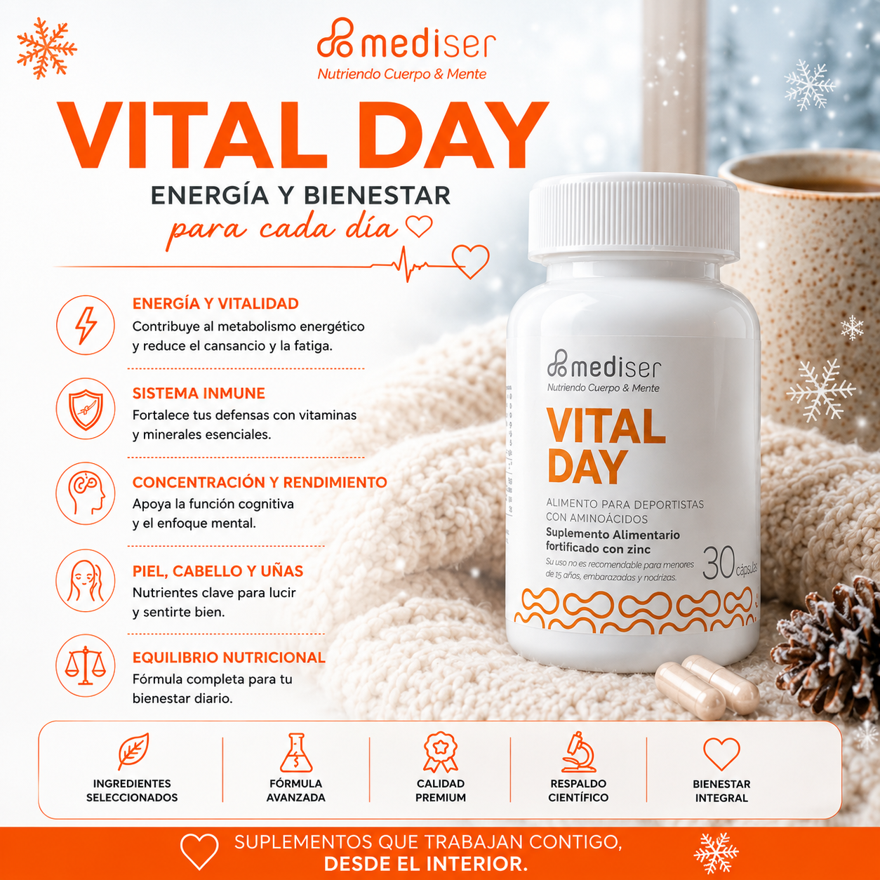 🌟 Vital Day: Tu fuente de energía y bienestar 🌟